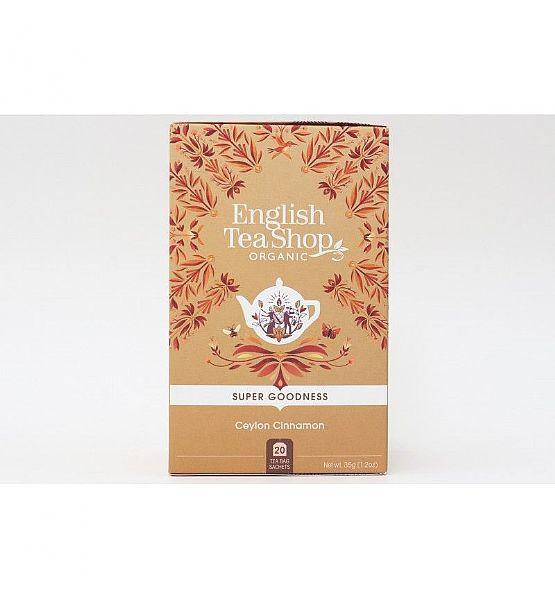 Bio čaj English Tea Shop Cejlonská skořice mandala design 20 sáčků
