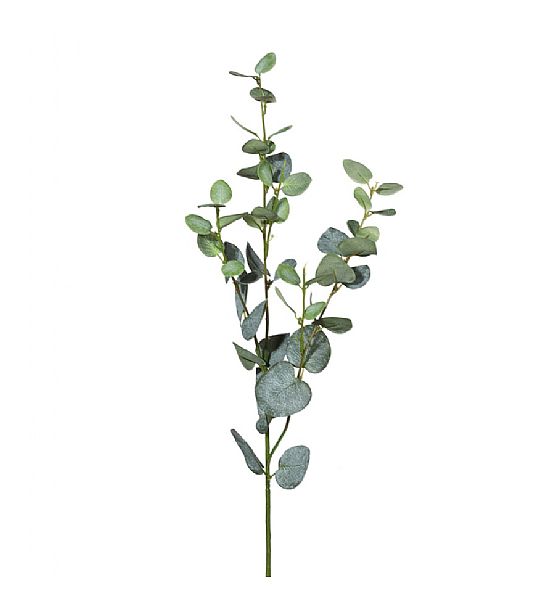 Umělá květina Gasper Eukalyptus větev, 78 cm