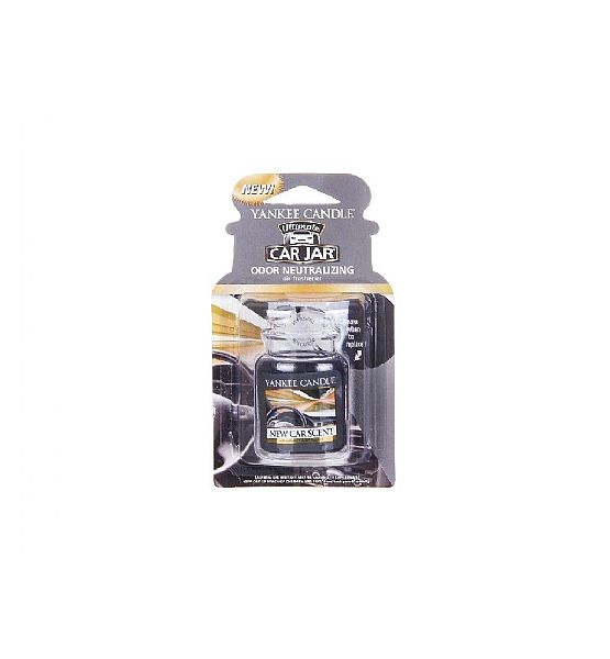 Vůně do auta Yankee Candle visačka New Car Scent 1ks