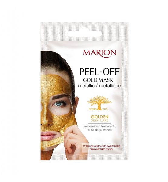 Pleťová maska na obličej MARION GOLD - Zlatá omlazující 6g