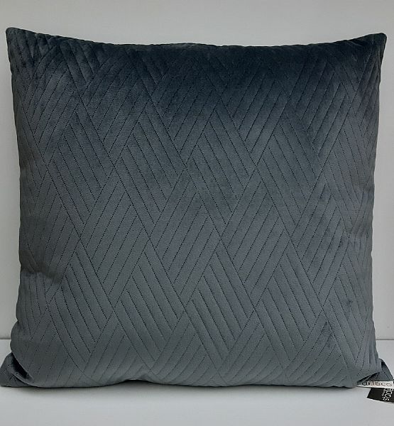 Dekorativní polštář Stardeco - tmavě šedý 45x45cm