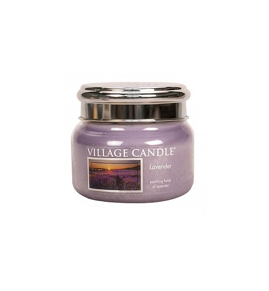 Village Candle Vonná svíčka ve skle, Levandule, 262g/55 hodin