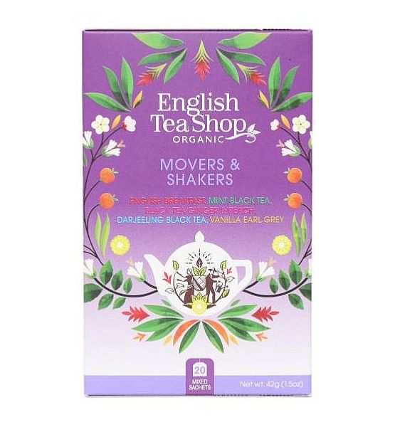 Bio čaj English Tea Shop Životabudič mix, 20 sáčků