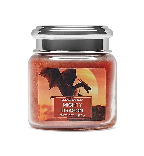 Village Candle Vonná svíčka ve skle, Mocný drak - Mighty Dragon 92g/25 hodin
