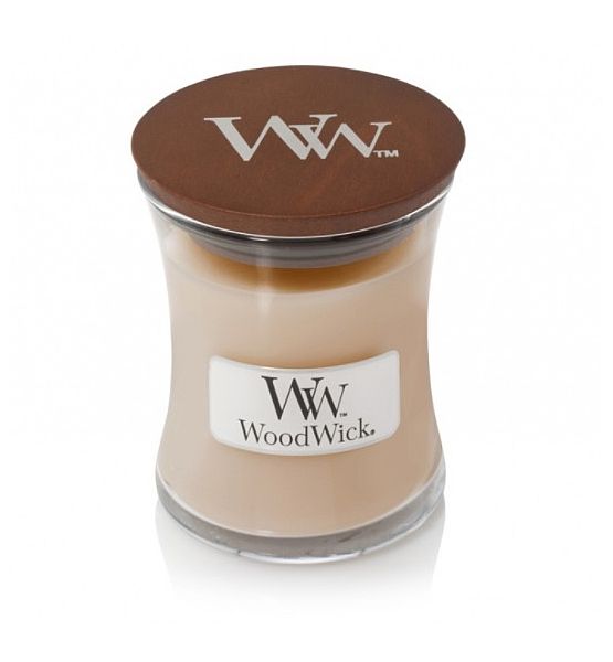 Vonná svíčka WoodWick - White Honey 85g/20 - 30 hod