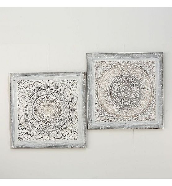 Obraz Jabalon ornament Boltze, 100x100 cm, 2 druhy (cena za ks)