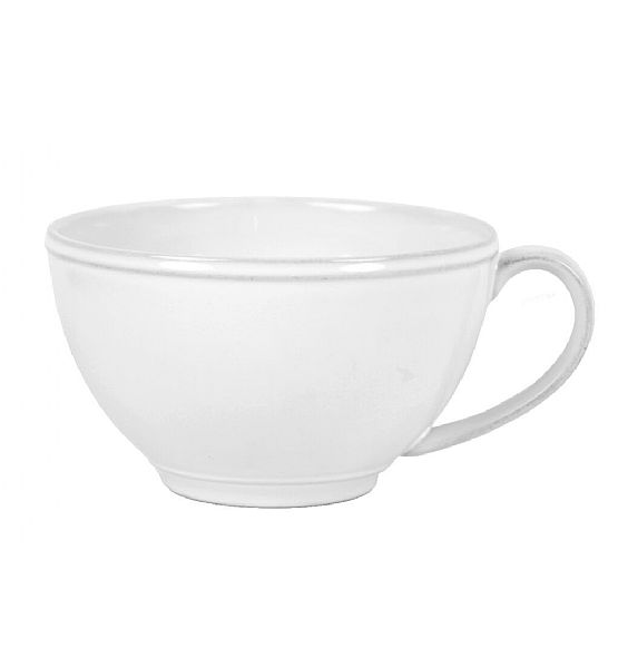 Šálek na čaj EGO 730 ml, výška 9 cm, průměr 15 cm,  FRISO, bílá