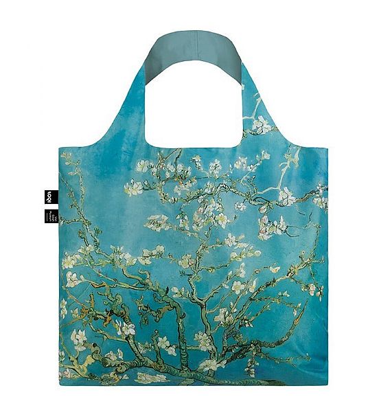 Nákupná taška LOQI Museum, Van Gogh - Almond Blossom