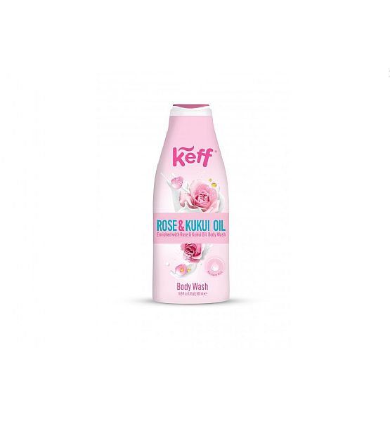 Sprchový gel Keff - Růže & Kukui olej 500ml