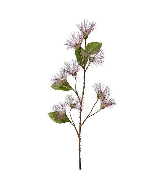 Umělá květina Gasper Calistemon 95cm, fialová