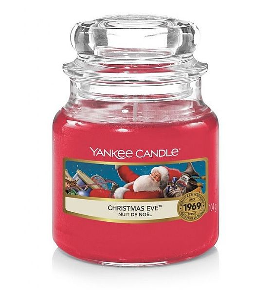 Vonná svíčka Yankee Candle Christmas Eve Classic malý 104g/30hod