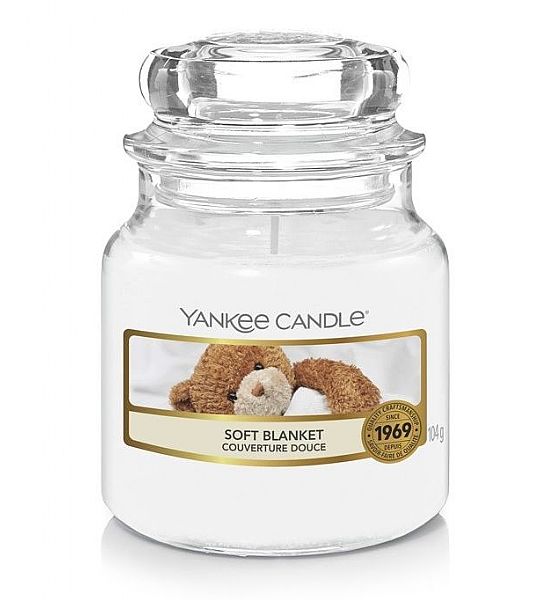 Vonná svíčka Yankee Candle Soft Blanket Classic malý 104g/30hod