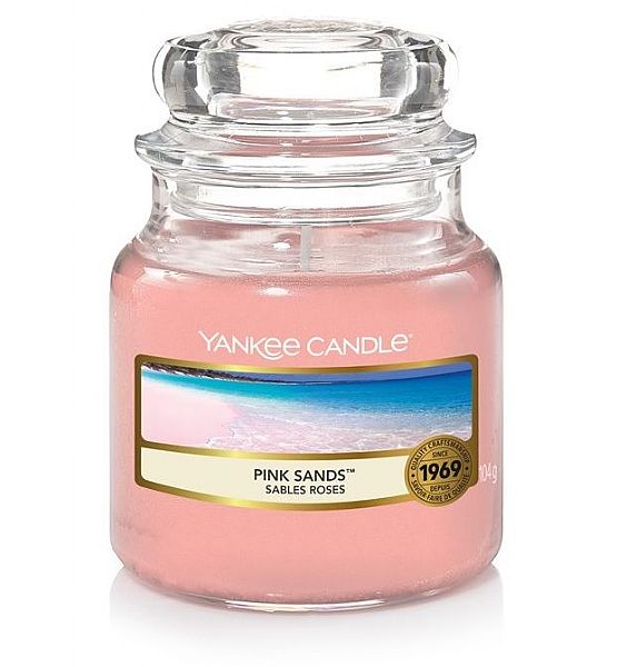 Vonná svíčka Yankee Candle Pink Sands Classic malý 104g/30hod