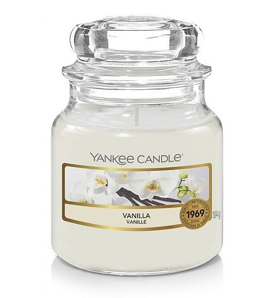 Vonná svíčka Yankee Candle Vanilla Classic malý 104g/30hod
