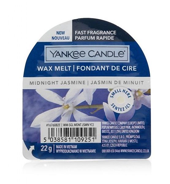 Vonný vosk do aromalampy Yankee Candle Midnight Jasmine, 22g/8 hodin