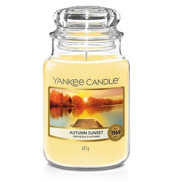 Vonná svíčka Yankee Candle Autumn Sunset Classic velký 623g/150hod