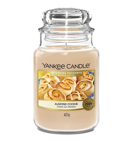 Vonná svíčka Yankee Candle Almond Cookie Classic velký 623g/150hod