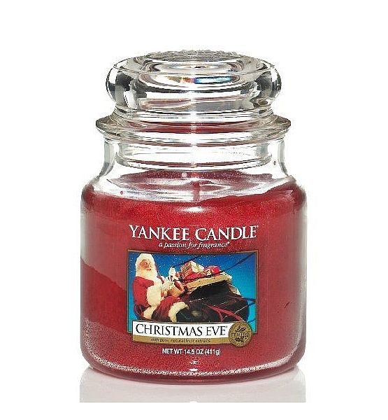 Vonná svíčka Yankee Candle Christmas EVE Classic střední 411g/90hod