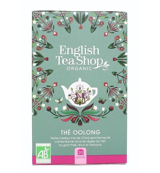 Bio čaj English Tea Shop Oolong čaj Mandala 20 sáčků