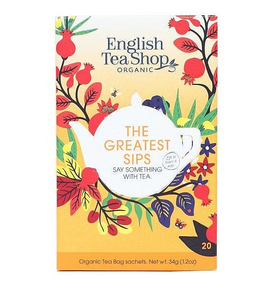 Bio čaj English Tea Shop Ty nejlepší doušky, 20 sáčků ETS