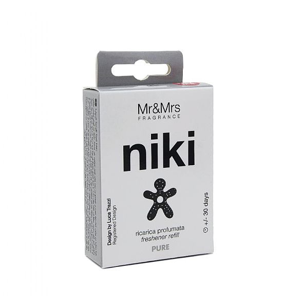 Vůně do auta náhradní náplň Mr&Mrs NIKI - Pure 1 ks