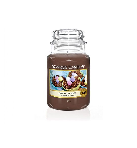 Vonná svíčka Yankee Candle Chocolate Eggs Easter Classic velký 623g/150hod