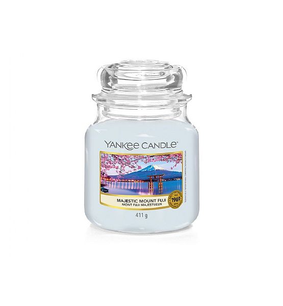 Vonná svíčka Yankee Candle Majestic Mount Fuji Classic střední 411g/90hod