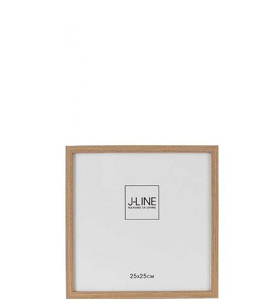 Rámeček na fotku J-line Basic Wood L, na foto25x25cm