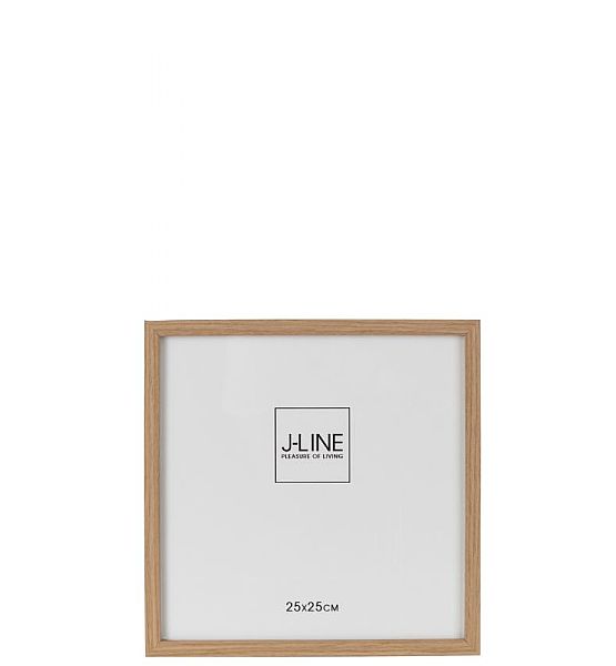 Rámeček na fotku J-line Basic Wood L, na foto25x25cm