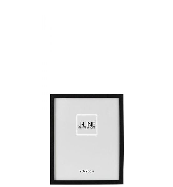 Rámeček na fotku J-line Basic Woods M, na foto 25x20cm, černá
