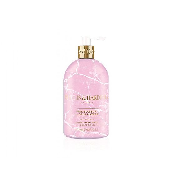Tekuté mýdlo na ruce Baylis & Harding - Růžové květy a lotos 500ml