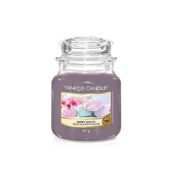 Vonná svíčka Yankee Candle Berry Mochi classic střední 411g/90hod