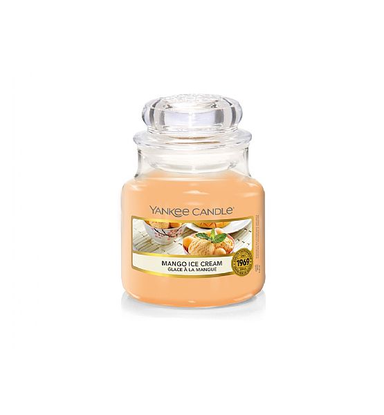 Vonná svíčka Yankee Candle Mango Ice Cream classic malý 104g/30hod