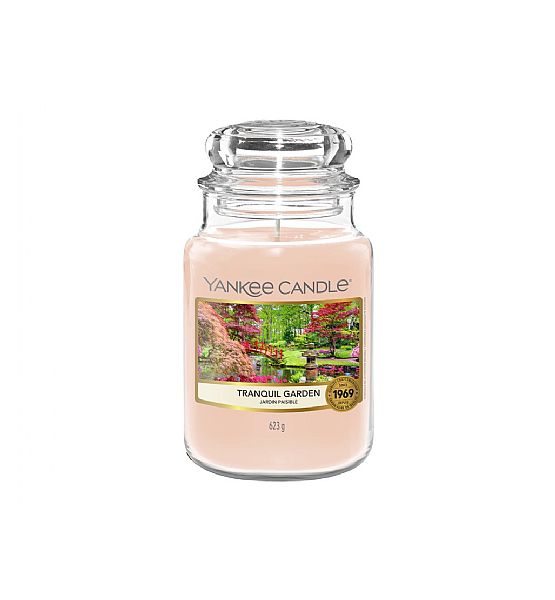 Vonná svíčka Yankee Candle Tranquil Garden classic velký 623g/150hod