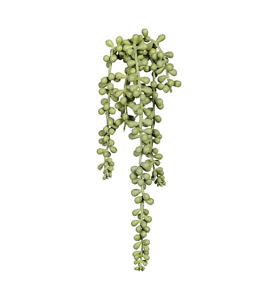 Umělá květina Senecio prěvislé, 35cm, zelená