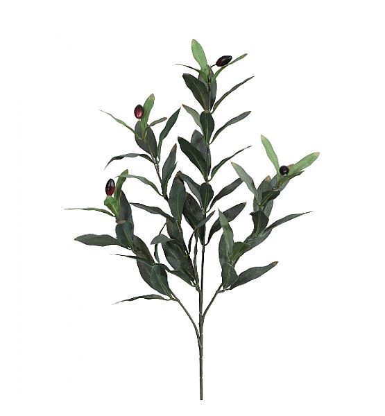 Umělá květina olivová větvička 50cm