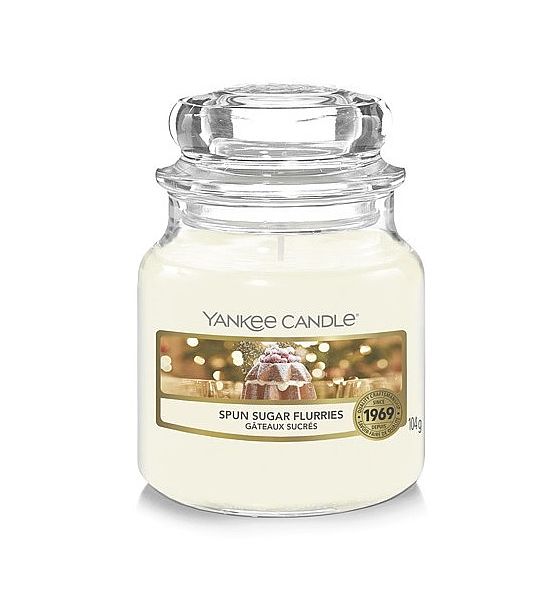 Vonná svíčka Yankee Candle Spun Sugar Flurries classic malý 104g/30hod