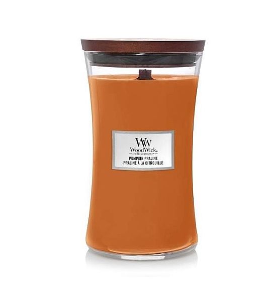 Vonná svíčka WoodWick - Pumpkin Praline 609g/110 - 120 hod