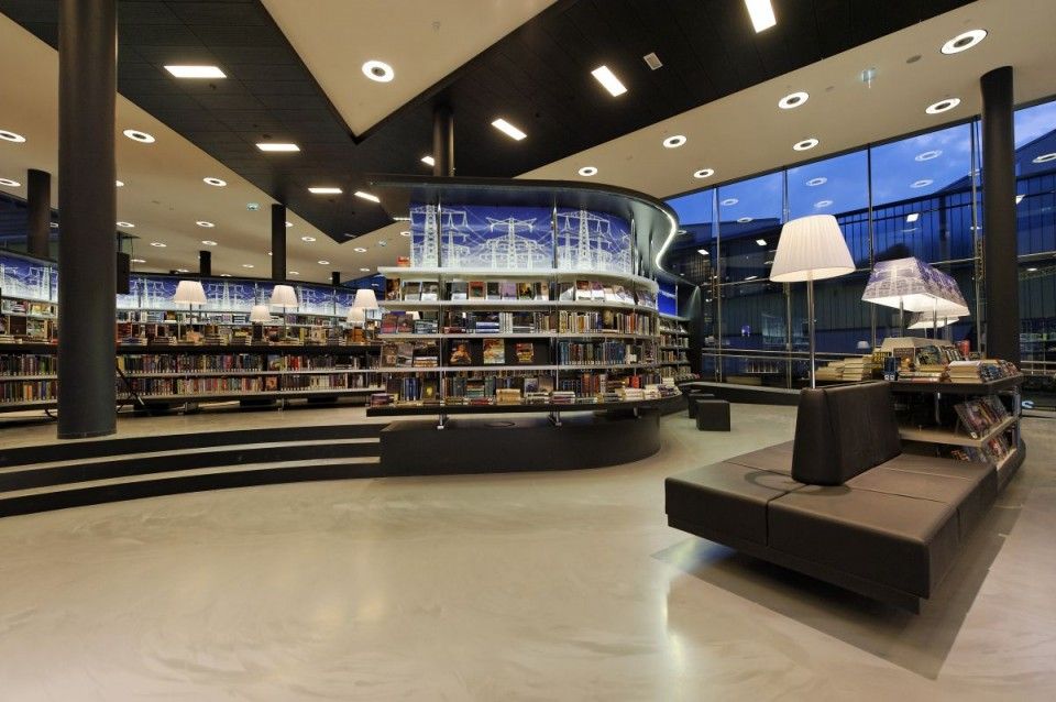 Nový myšlenkový a interiérový koncept knihovny Almere
