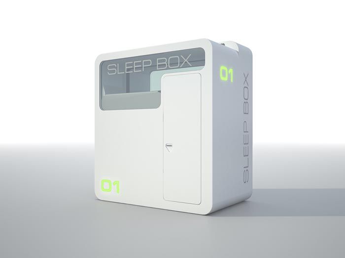 SLEEPBOX - revoluční automat na spánek