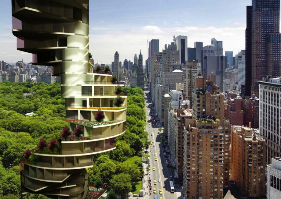 Stairscraper - komplexní městské bydlení budoucnosti