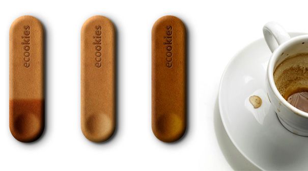 Ecookies : originální sušenka a míchátko ke kávě