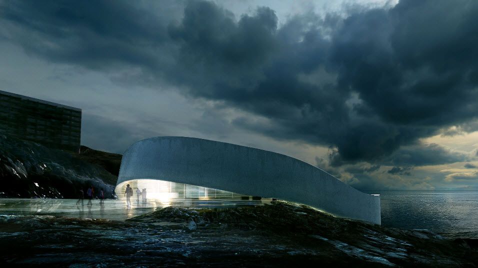 Grónská národní galerie se podobá roztavenému prstenu
