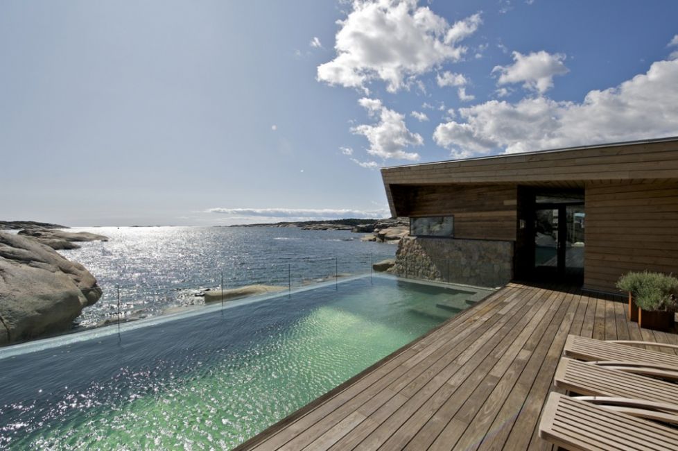 Prázdninový dům na norských útesech