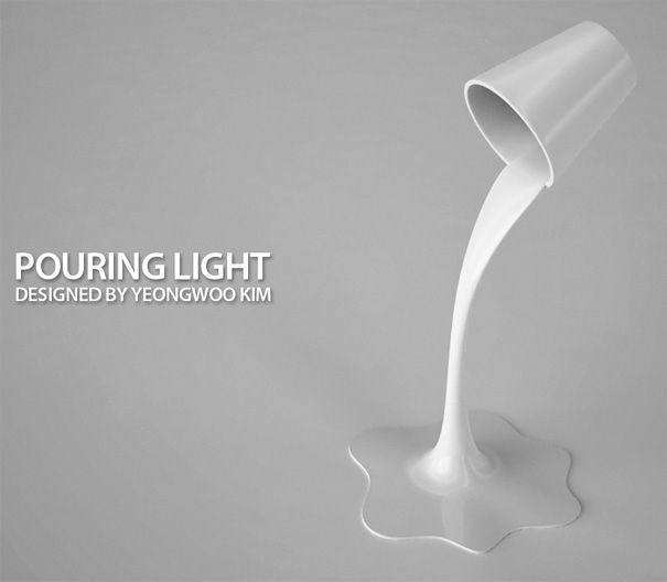 Yeongwoo Kim: I světlo se dá vylít! zajímavý design