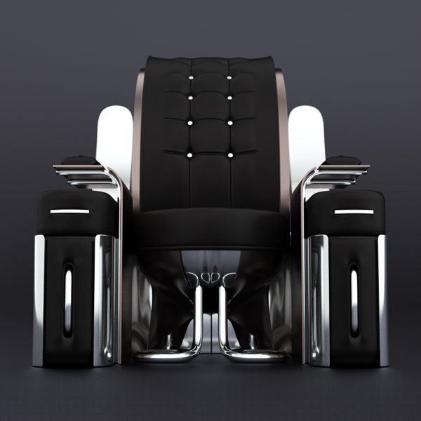 Retrofuturistický design Ivana Venkova