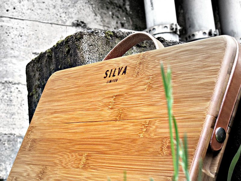 Ekologický bambusový kufřík na MacBook
