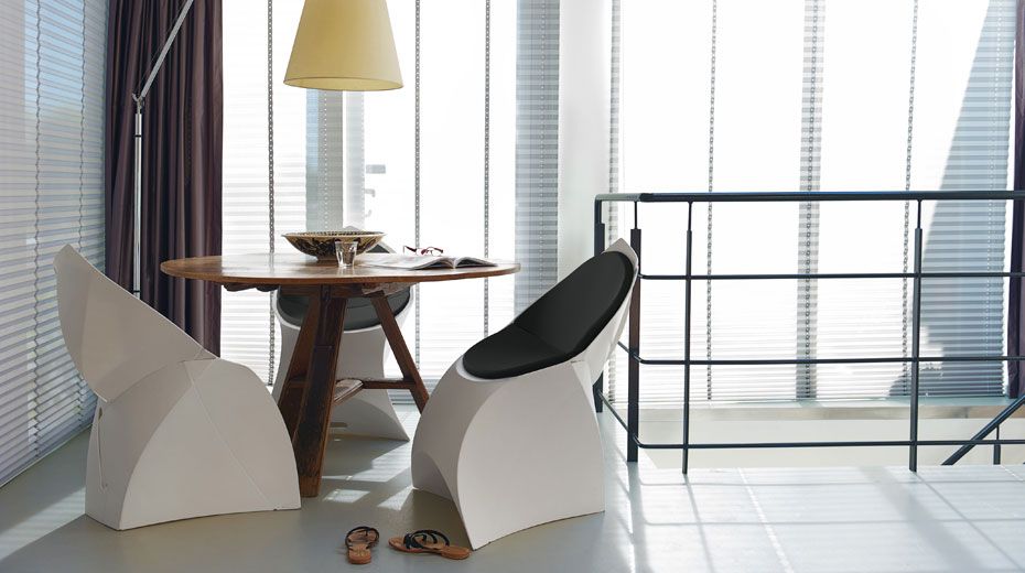 Flux chair - chytrý a ekologický design skládací židle