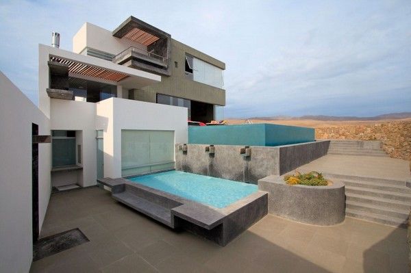 Moderní residence v jihoamerickém Peru
