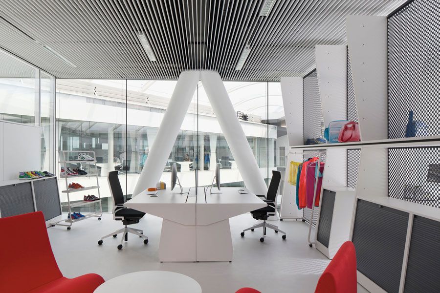 V Německu přišla na svět nová sportovní kancelářská budova Adidas